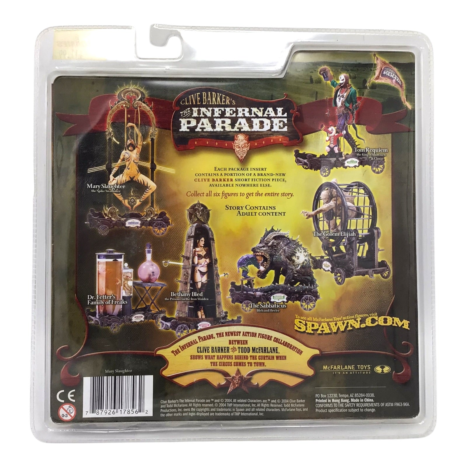 McFarlane Toys Clive Barker’s The Infernal Parade – Mary Slaughter (New on Card)