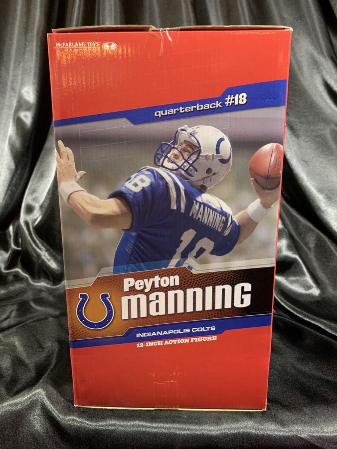 McFarlane Toys Indianapolis Colts Peyton Manning 12 in Action Figure *READ