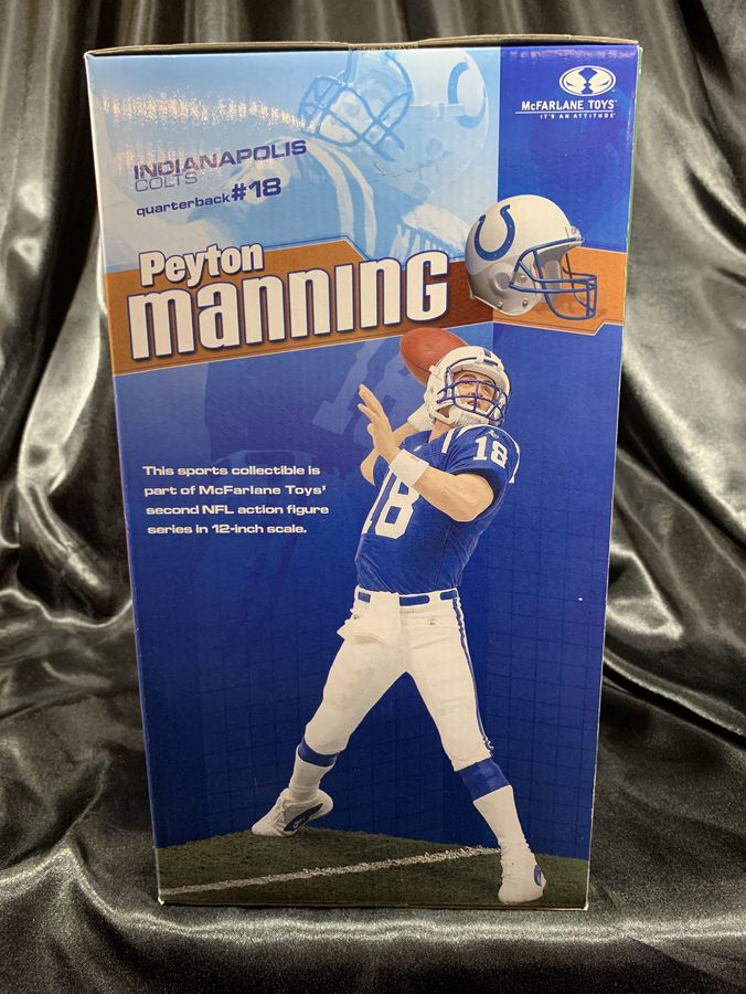 McFarlane Toys Indianapolis Colts Peyton Manning 12 in Action Figure *READ