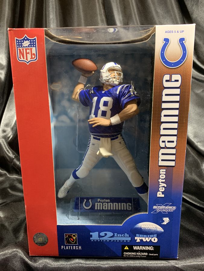 McFarlane Toys Indianapolis Colts Peyton Manning 12 in Action Figure *READ