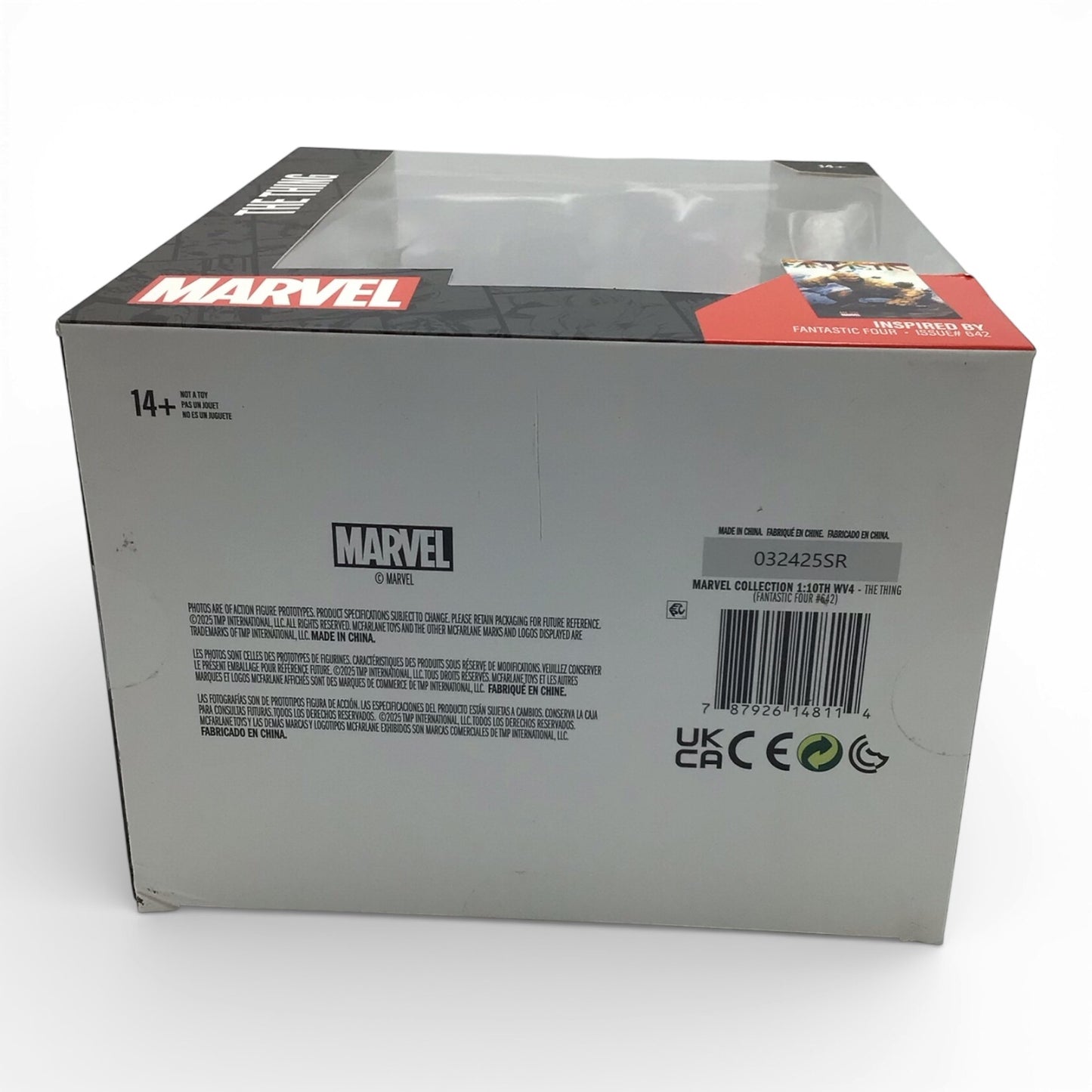 McFarlane Toys Marvel The Thing 1:10 Scale Figure - Fantastic Four #642