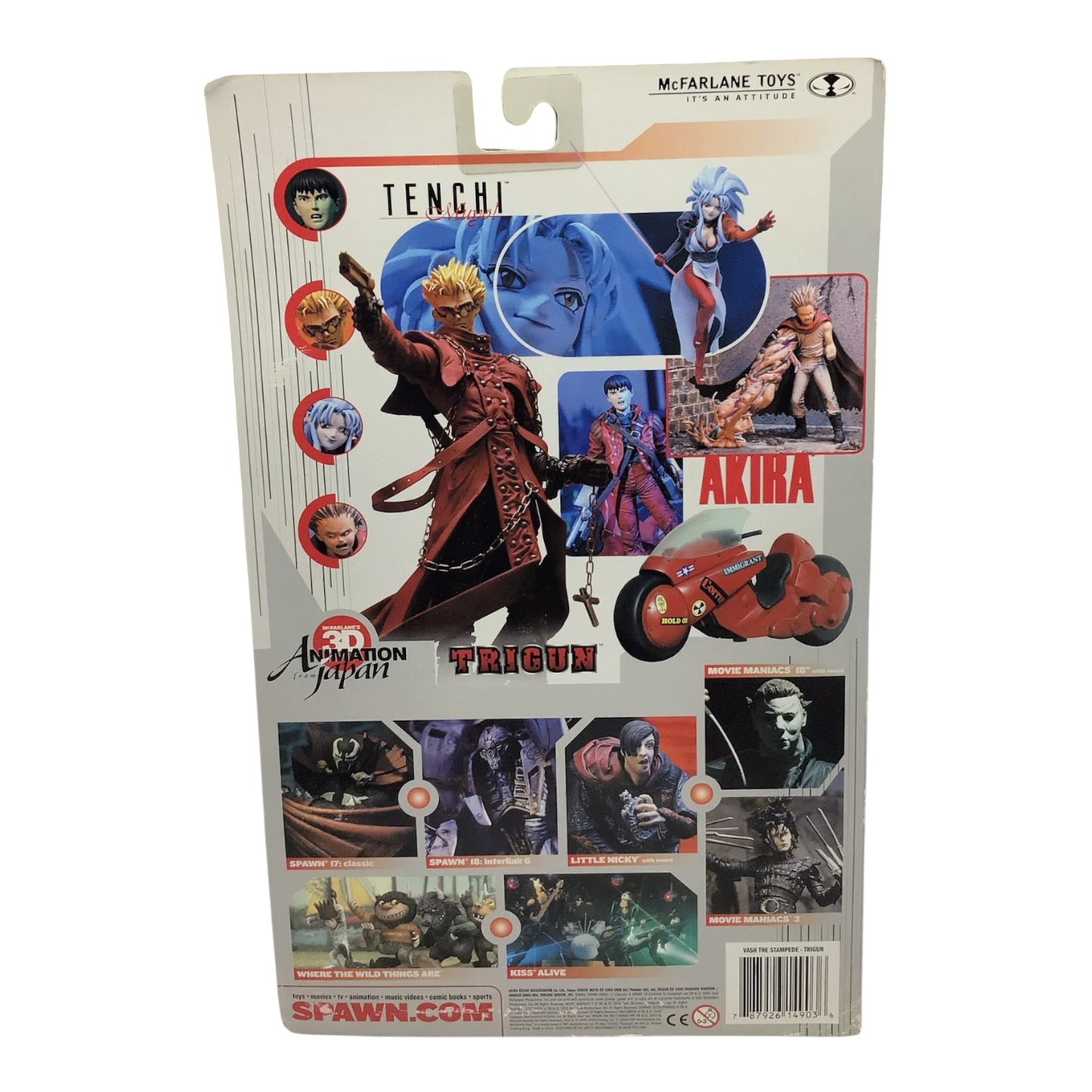 McFarlane Toys Trigun Vash the Stampede Figure (2000)