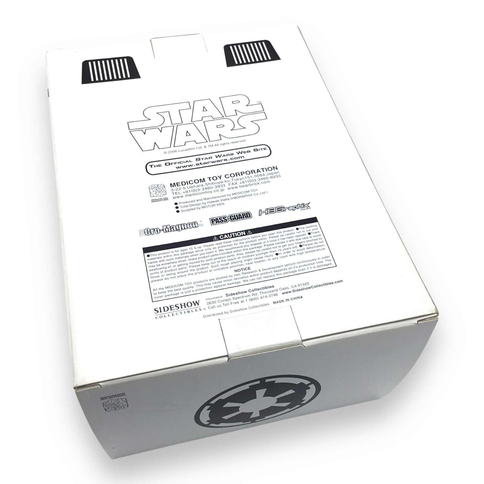 Medicom Star Wars Stormtrooper Vinyl Collectible Figure – VCD 2006 (Motor Ken / Hideaki Hatta Design)