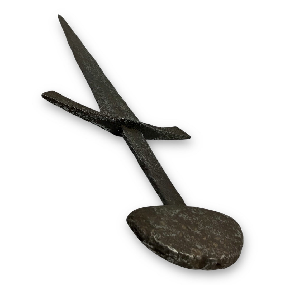 Medieval Sword Oakeshott XIIa or XVI c. 1250-1350 w/ Brazil Nut Pommel