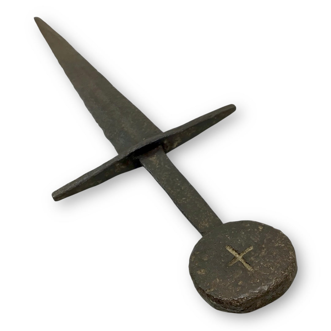 Medieval Sword Oakshott Type XI, Style G Pommel w/ Cross, Style 1 Crossguard