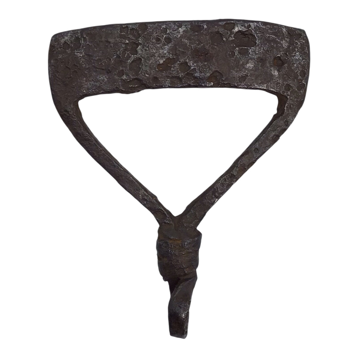 Medieval or Late Roman Iron Flint Striker, Rare Design