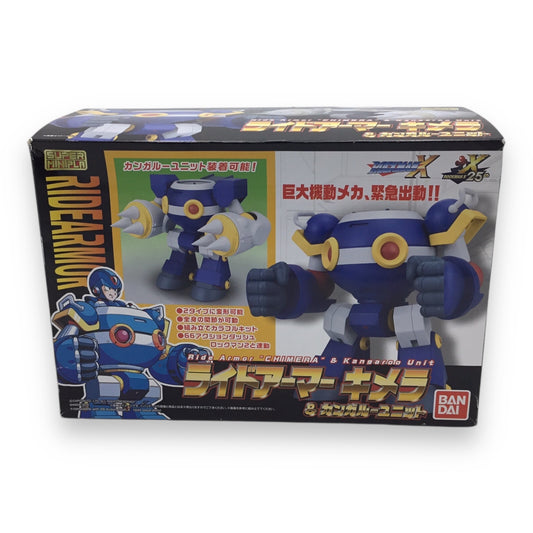 Mega Man Super Mini-Pla Ride Armor "Chimera" and Kangaroo Unit Model Kit Set