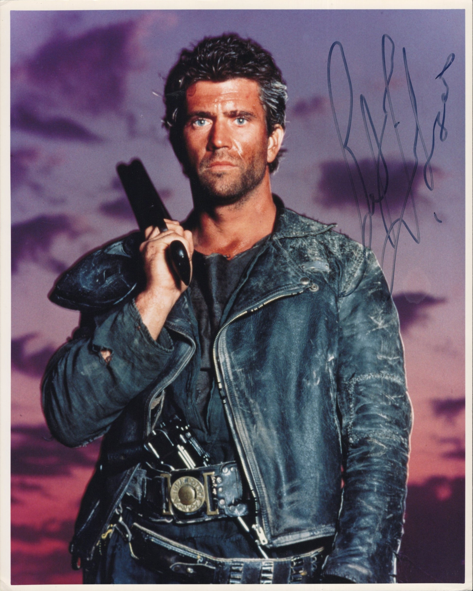 Mel Gibson Signed 8x10 Photo Mad Max Autograph JSA BB93676 PSA Certified