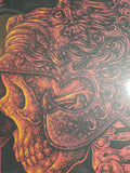 Metallica Concert Poster Silkscreen Print 18x24" 12022018 Spokane WA Todd Slater