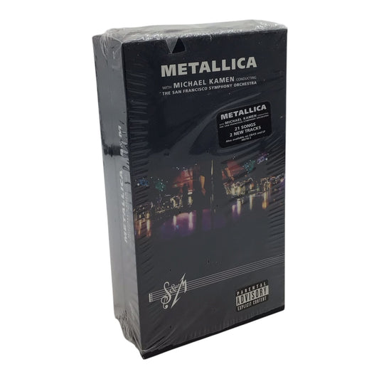 Metallica w/ Michael Kamen Conducting The San Francisco Symphony Orchestra & Documentary Video VHS Tapes