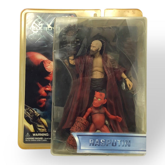 Mezco Toys Hellboy Series 1: Rasputin with Baby Hellboy Action Figure