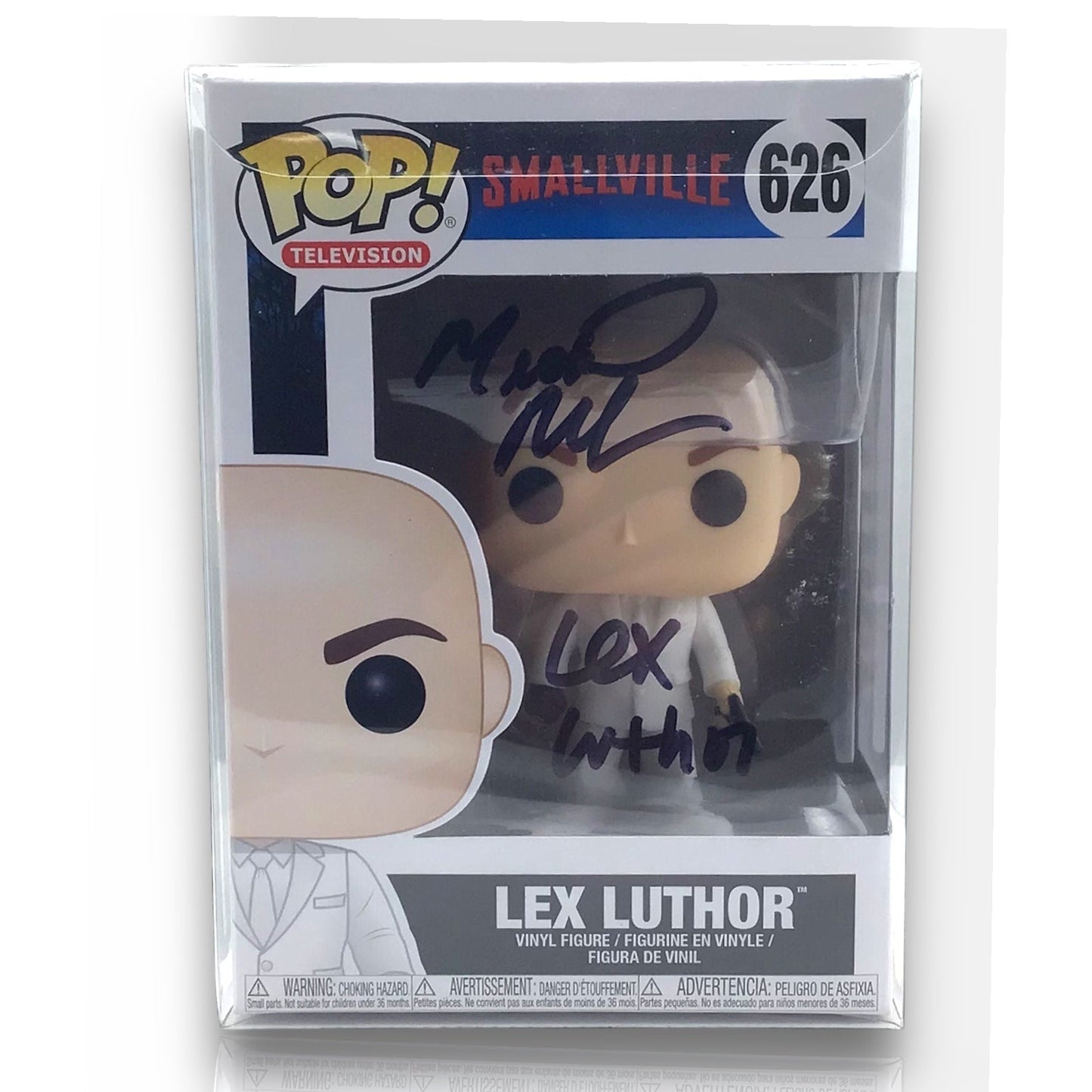 Michael Rosenbaum Signed Smallvile Lex Luthor Funko Pop