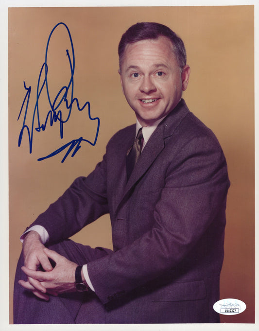 Mickey Rooney Signed 8x10 Photo – Sitting in Suit – JSA & PSA