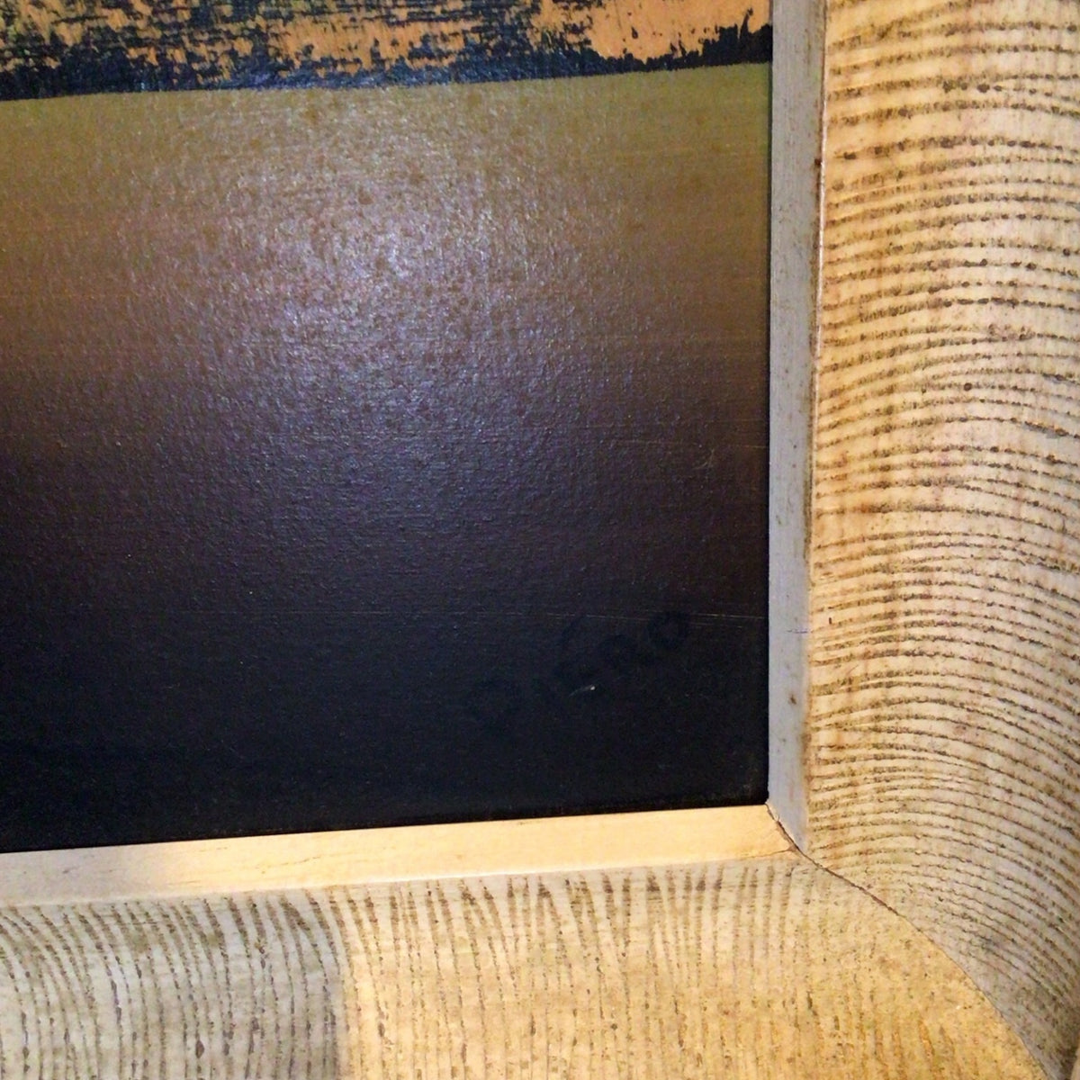 Mid-Century Modern Surrealist Panting - Coastal Seascape