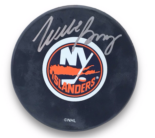 Mike Bossy Certified Authentic Autographed Hockey Puck