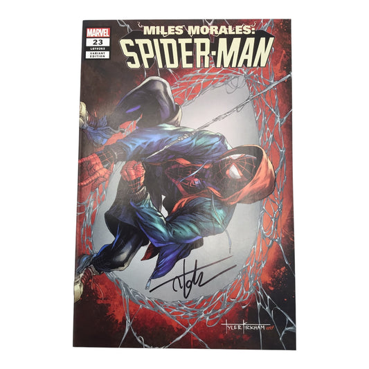 Miles Morales: Spider-Man #23 Signed by Tyler Kirkham – COA