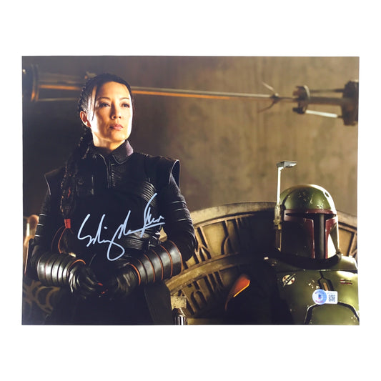 Ming-Na Wen Signed 11x14 Photo - The Book of Boba Fett (Beckett Certified)