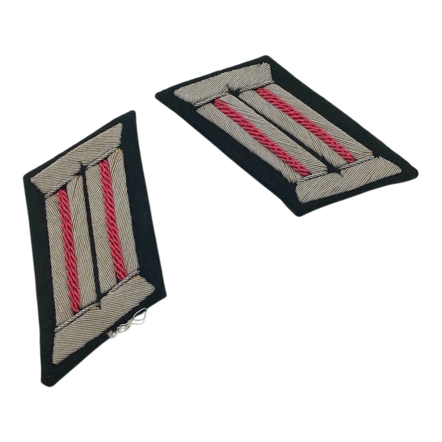 Mint SS Panzer Officer Collar Tabs Matching Set - Early War German WW2