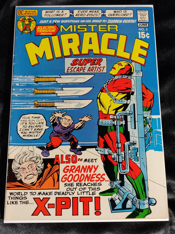 Mister Miracle #2 - DC 1971 - Granny Goodness! by Jack Kirby and Vince Colletta