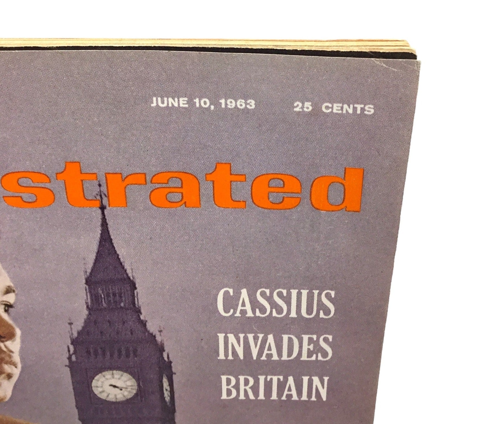 Mohamed Ali Cassius Invades Britain 1963 Jun. 10th Sports Illustrated