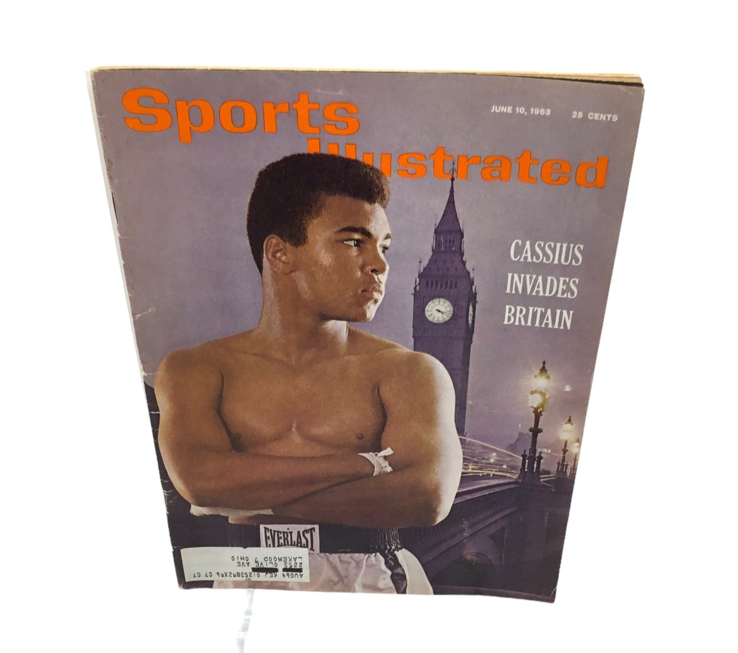 Mohamed Ali Cassius Invades Britain 1963 Jun. 10th Sports Illustrated