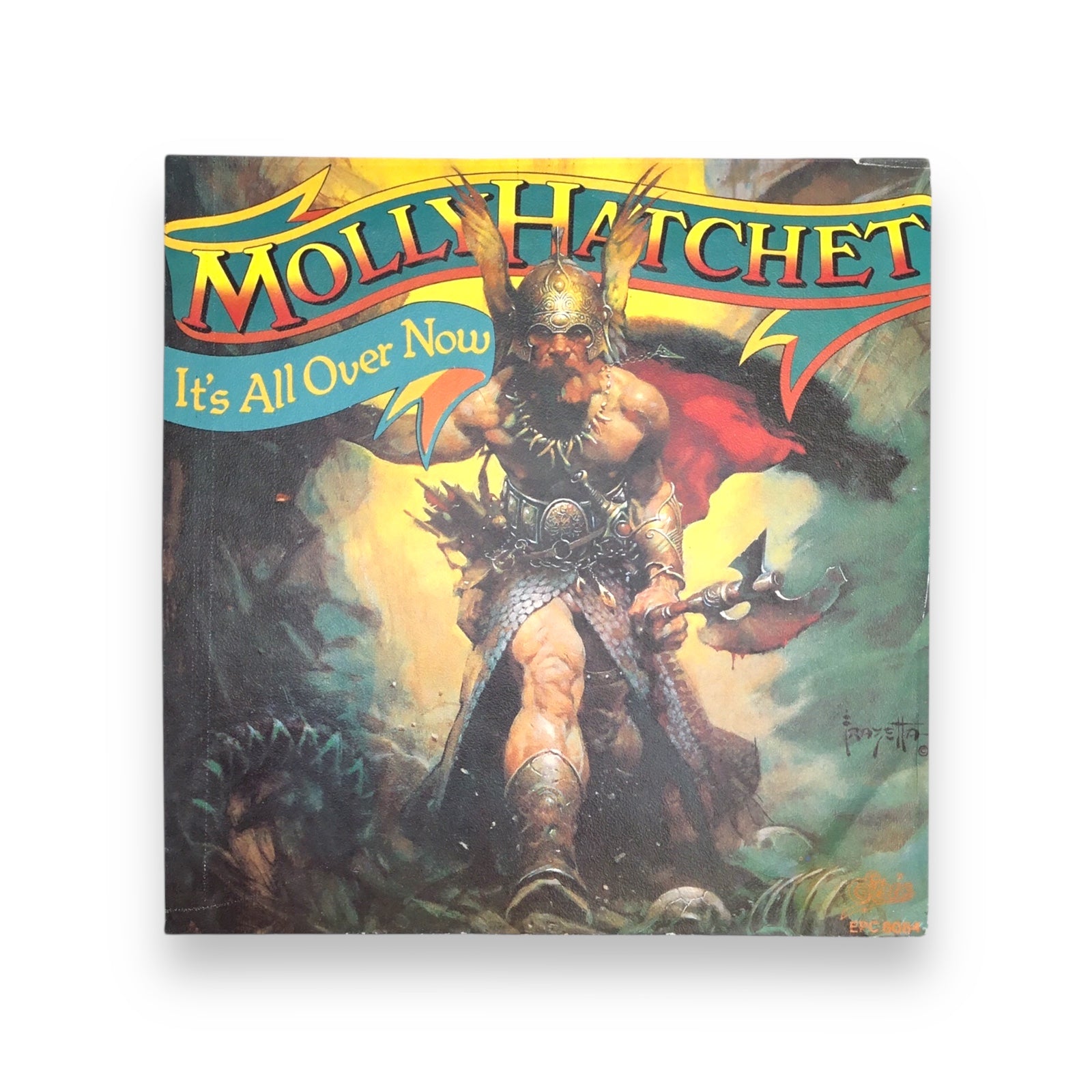 Molly Hatchet It's All Over Now 45 Record Vinyl Epic