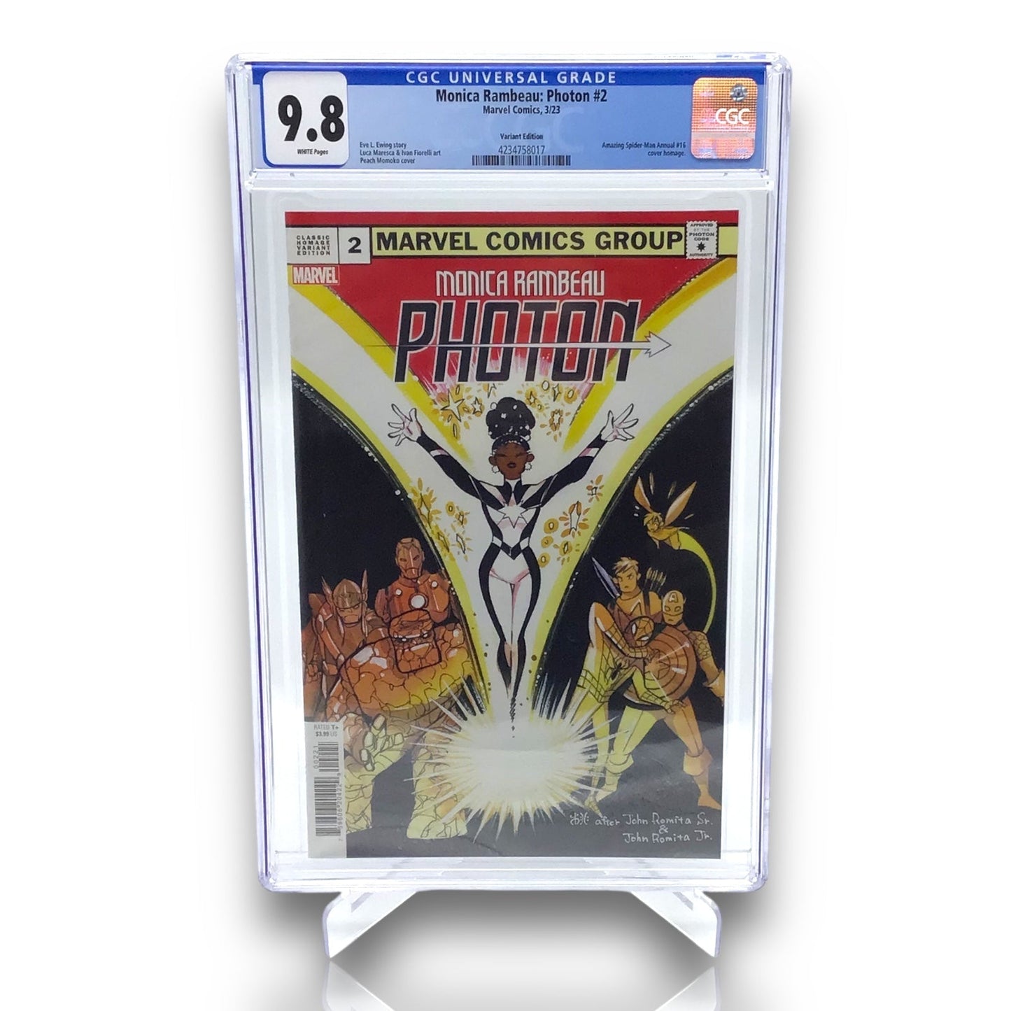 Monica Rambeau: Photon #2 Momoko Variant CGC 9.8 – Marvel 2023