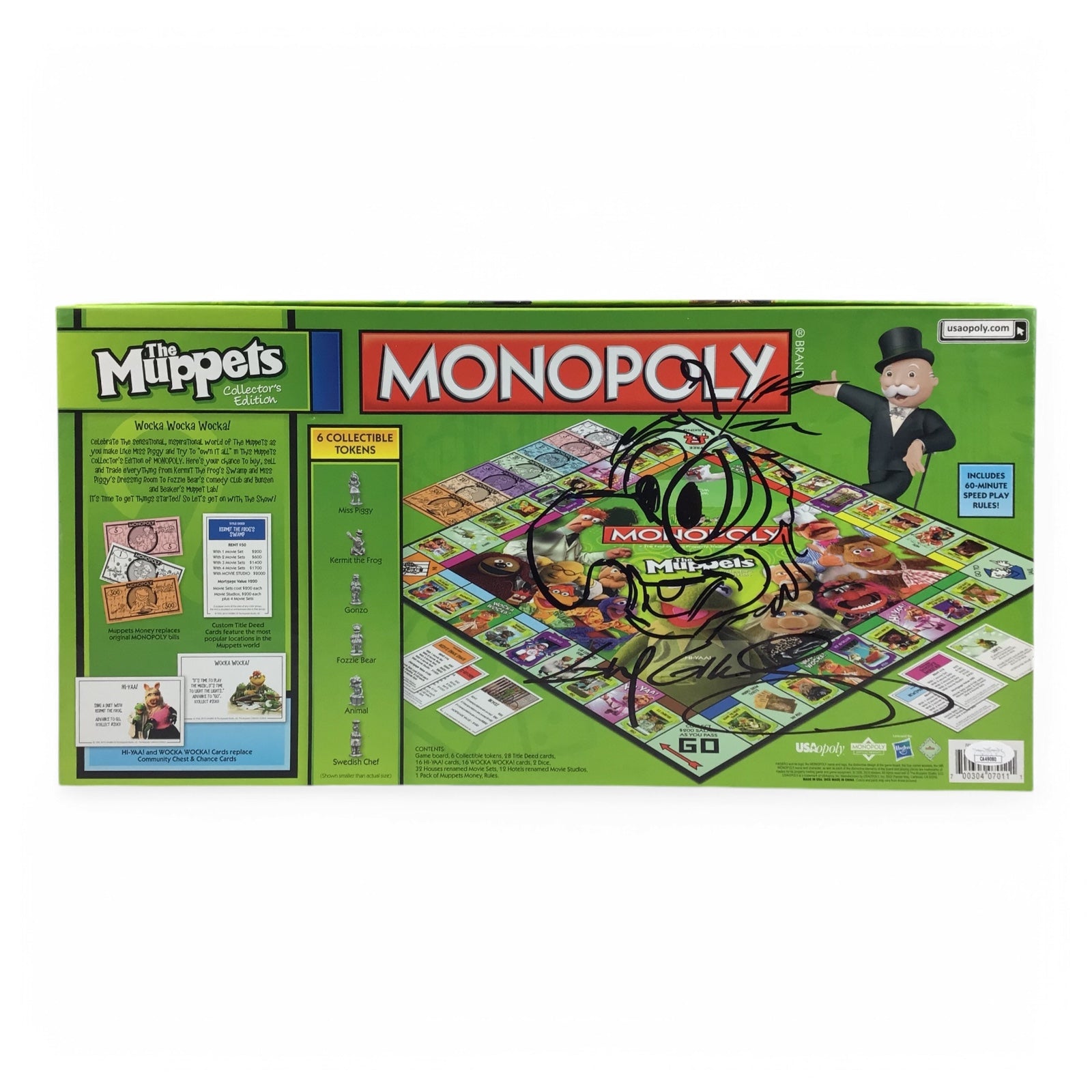 Monopoly Muppets Collector's Edition – Signed by Guy Gilchrist, JSA Certified