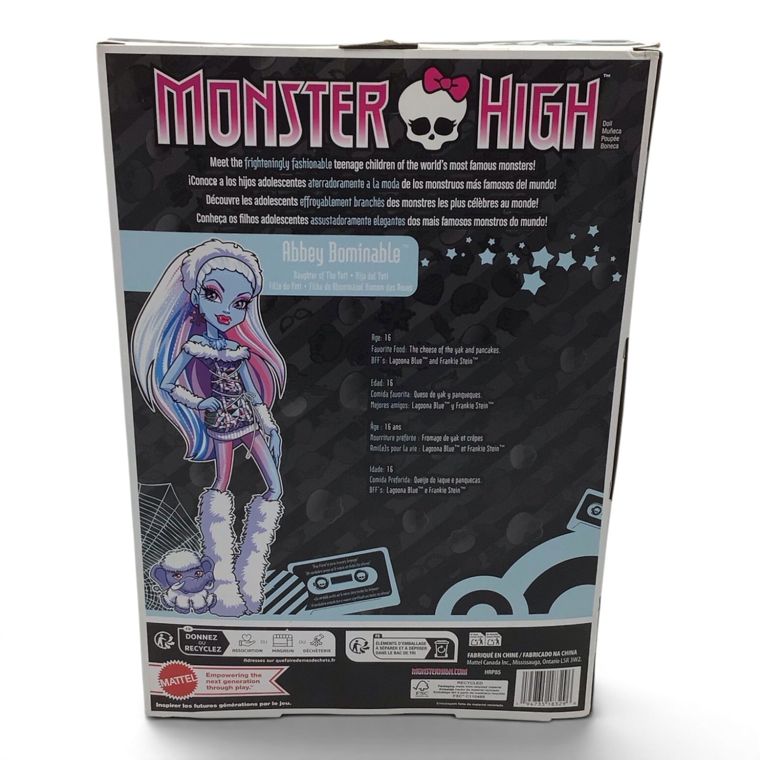 Monster High Abbey Bominable (2023) - New in Box