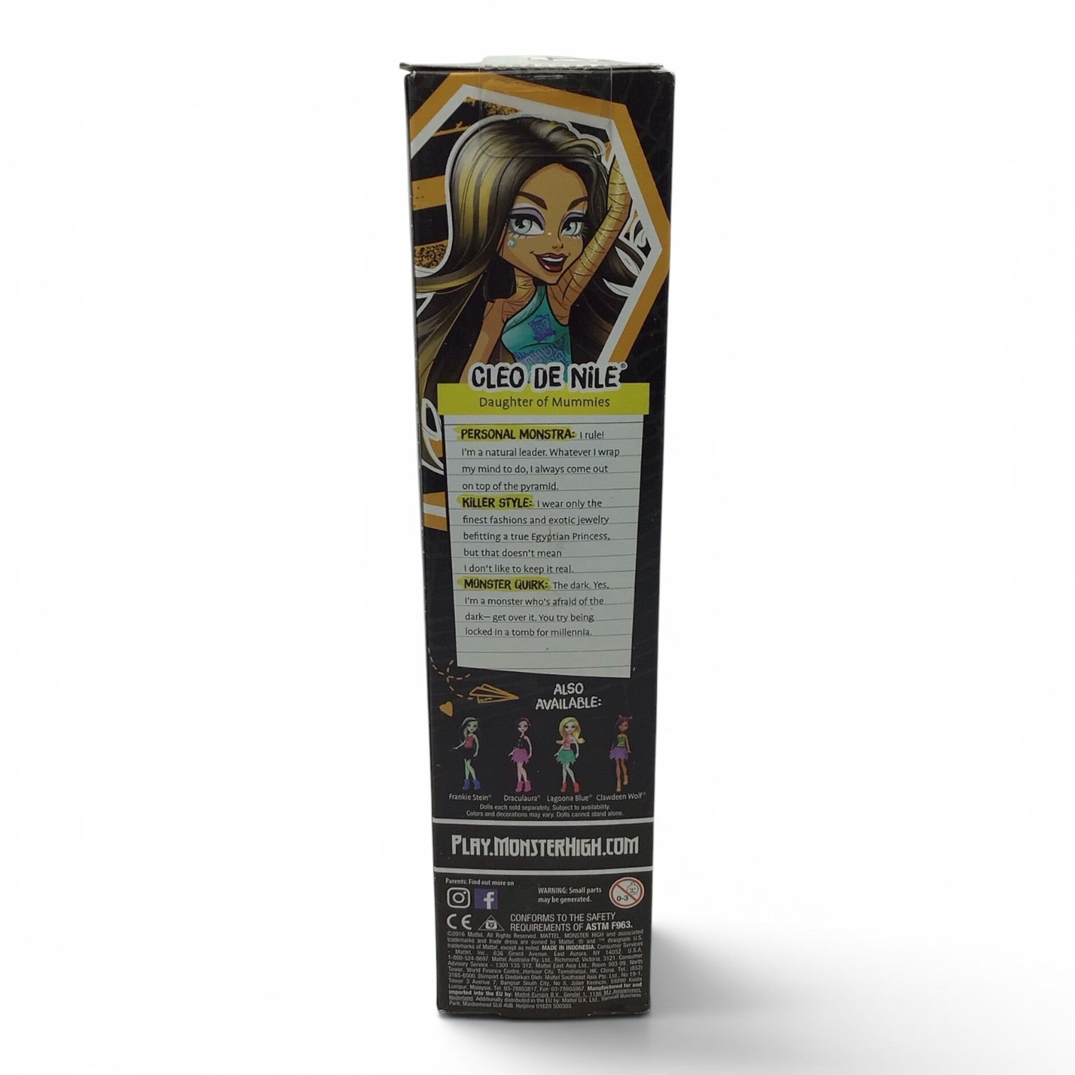 Monster High Cleo De Nile (2016) - New in Box