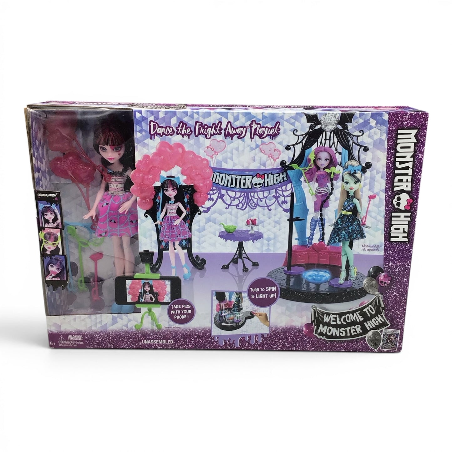 Monster High Dance the Fright Away Playset w/ Draculaura - NIB