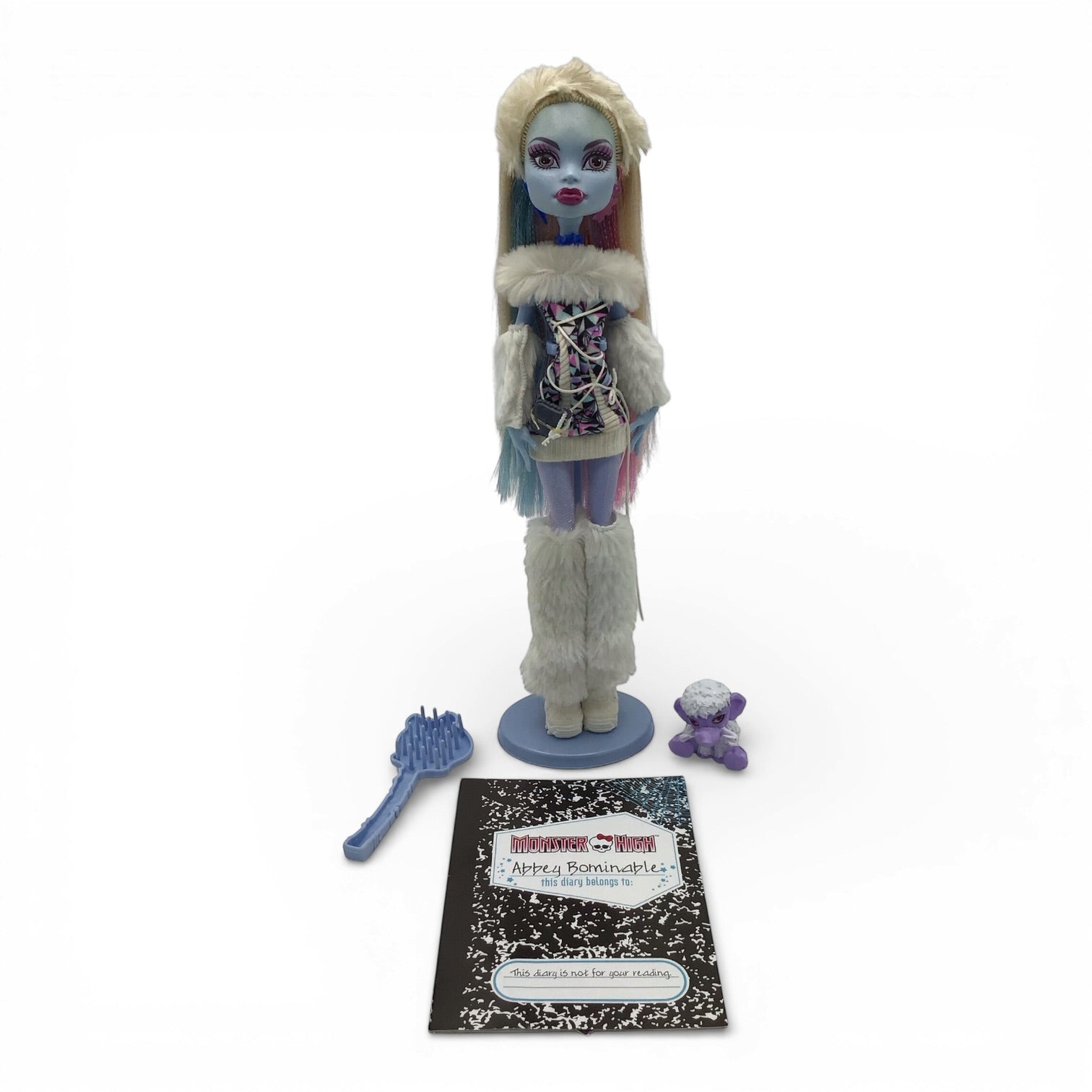 Monster High Dolls Abbey Bominable First Wave Gen 1 - No Box