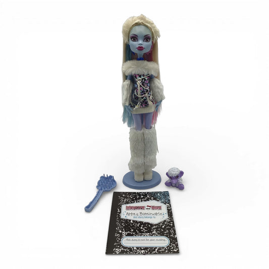 Monster High Dolls Abbey Bominable First Wave Gen 1 - No Box