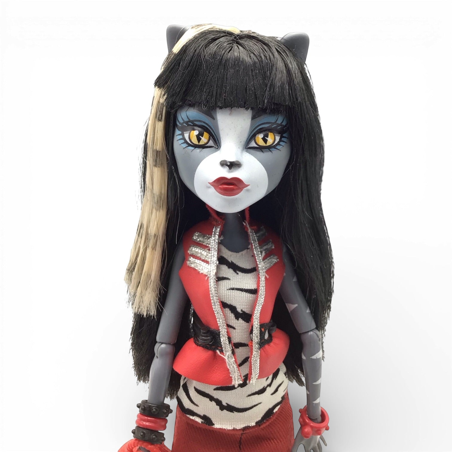 Monster High Dolls Meowlody & Purrsephone First Wave Gen 1 - No Box