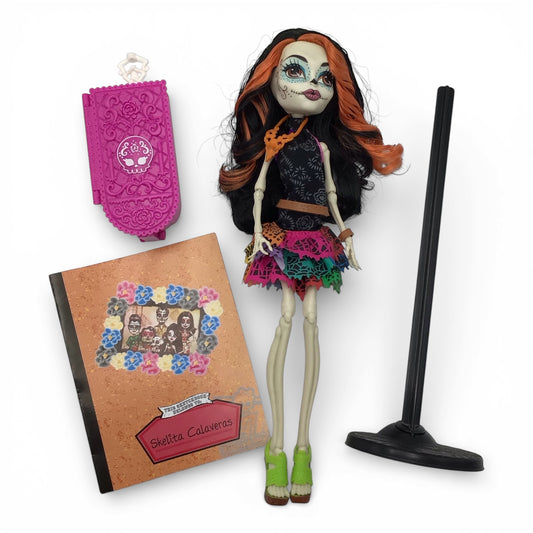 Monster High Dolls Skelita Calaveras First Wave Gen 1 - No Box
