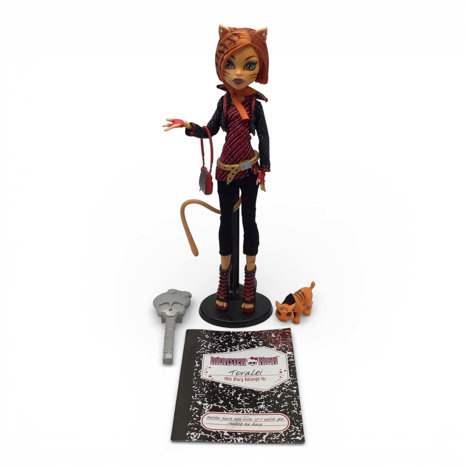 Monster High Dolls Toralei Stripe First Wave Gen 1 - No Box