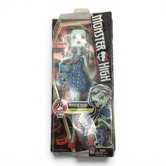 Monster High Frankie Stein Ghoul's Beast Pet (2015) - NIB