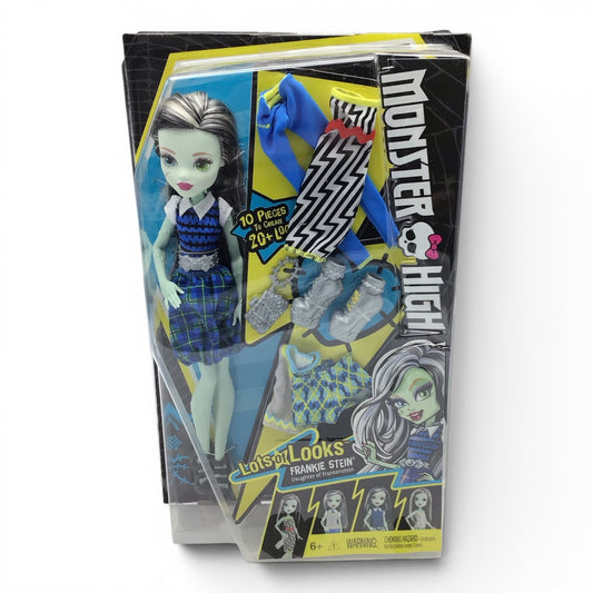 Monster High Frankie Stein Lots of Looks - New in Box