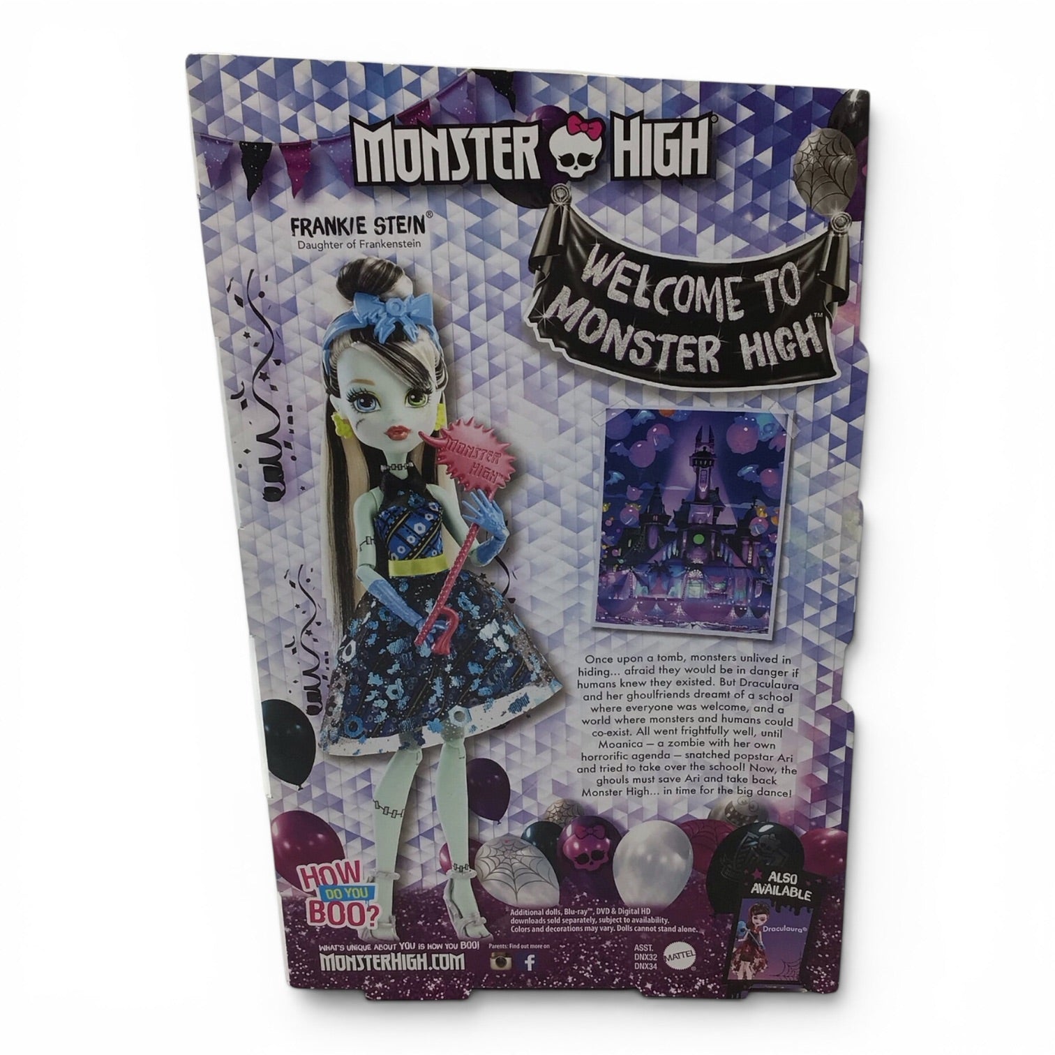 Monster High Frankie Stein Welcome to Monster High (2015) - NIB