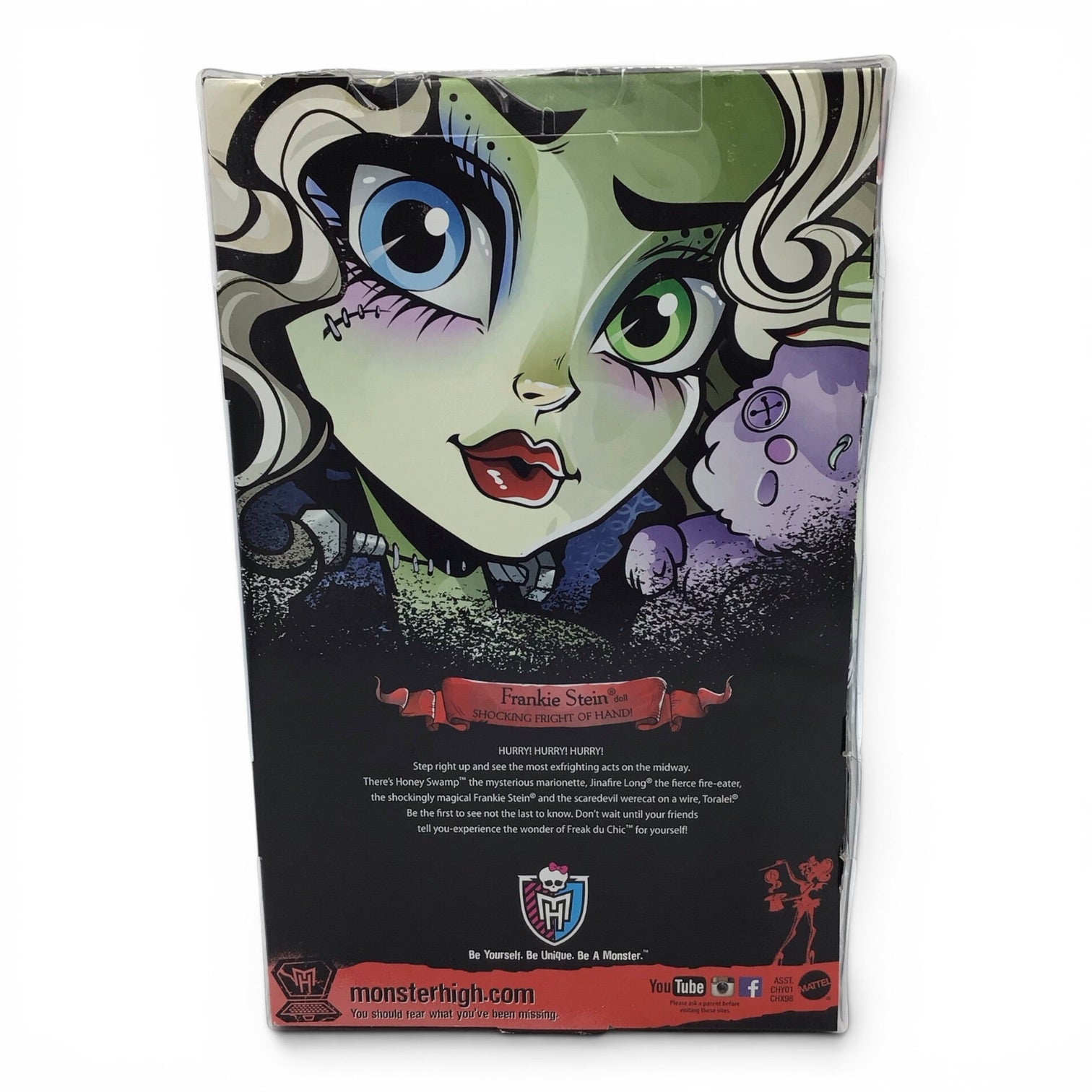 Monster High Freak Du Chic Frankie Stein (2014) - NIB