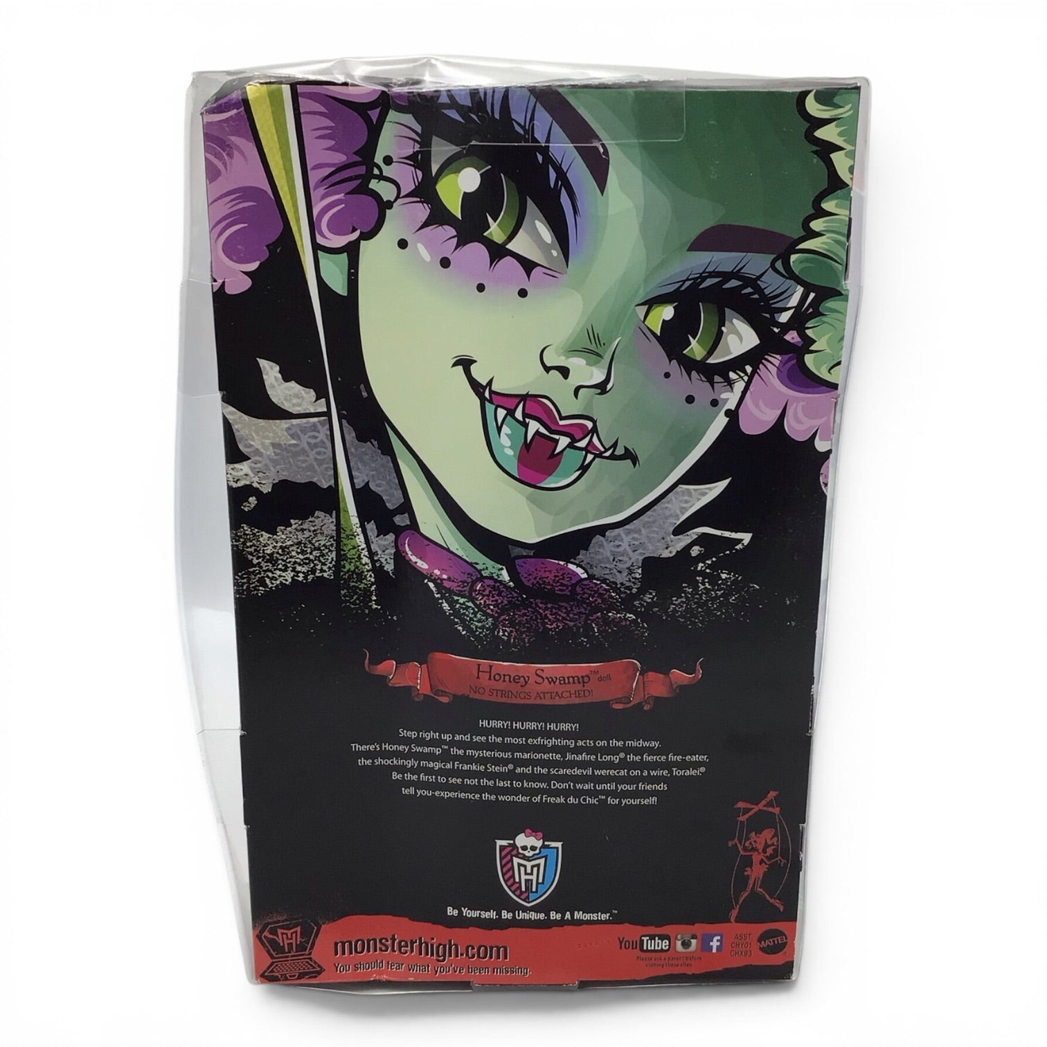 Monster High Freak Du Chic Honey Swamp (2014) - NIB