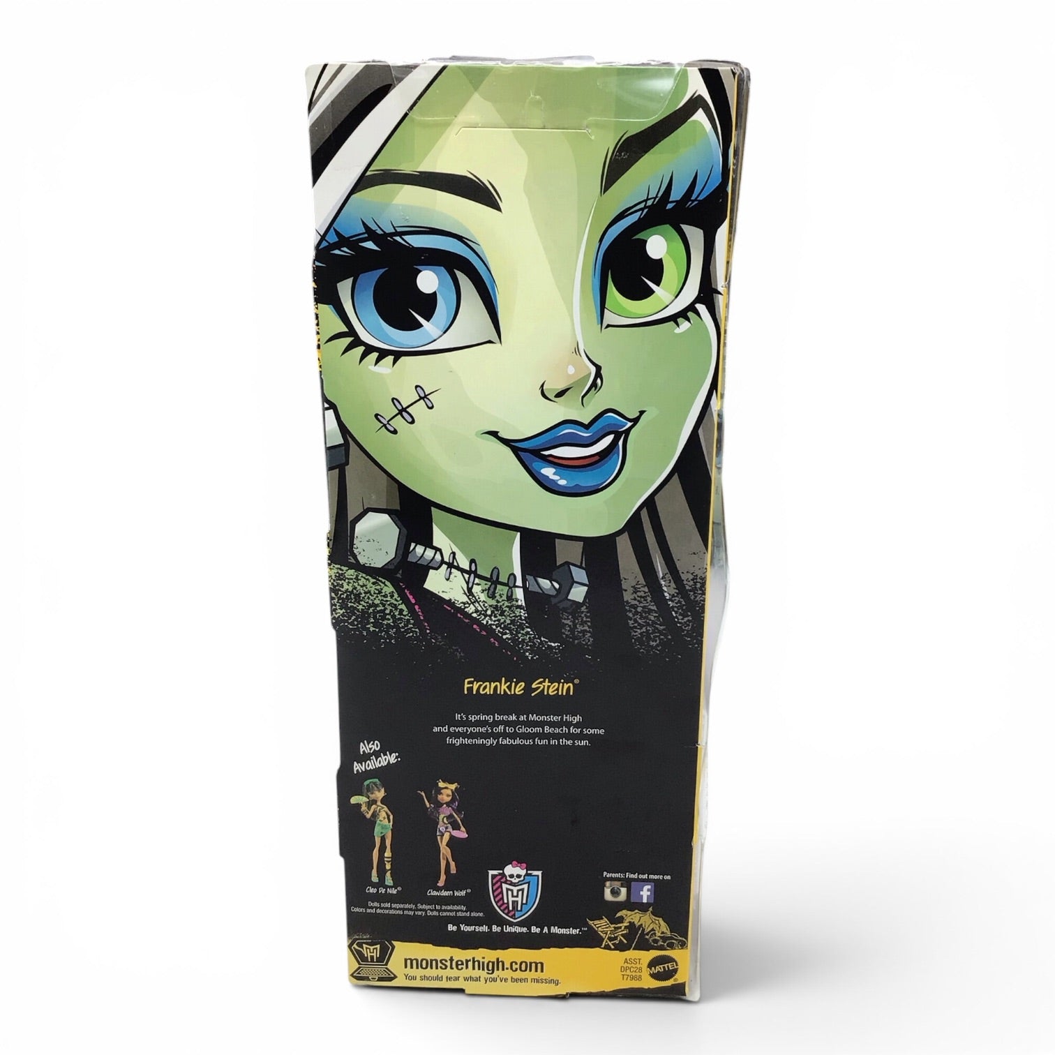 Monster High Gloom Beach Frankie Stein - New in Box