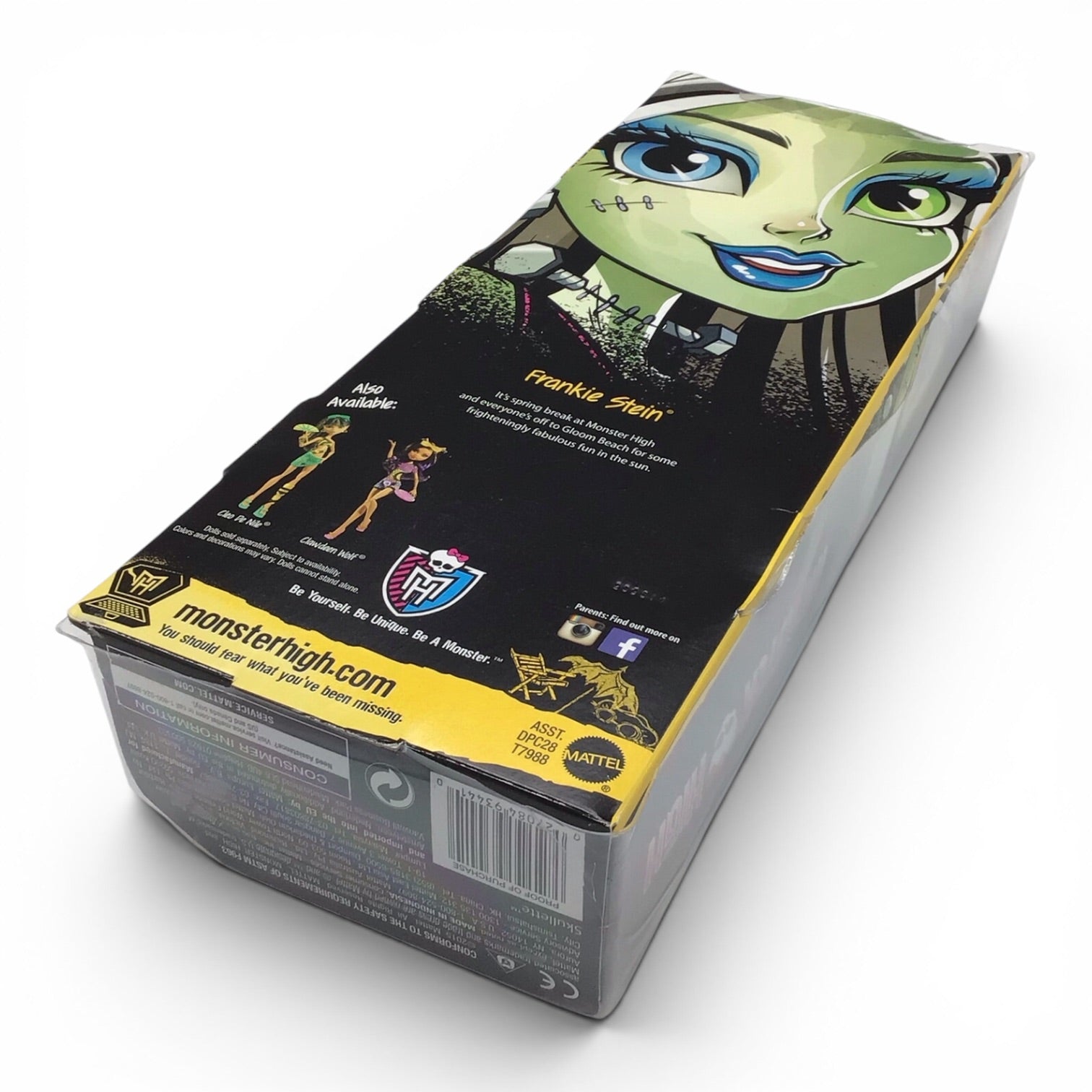 Monster High Gloom Beach Frankie Stein - New in Box