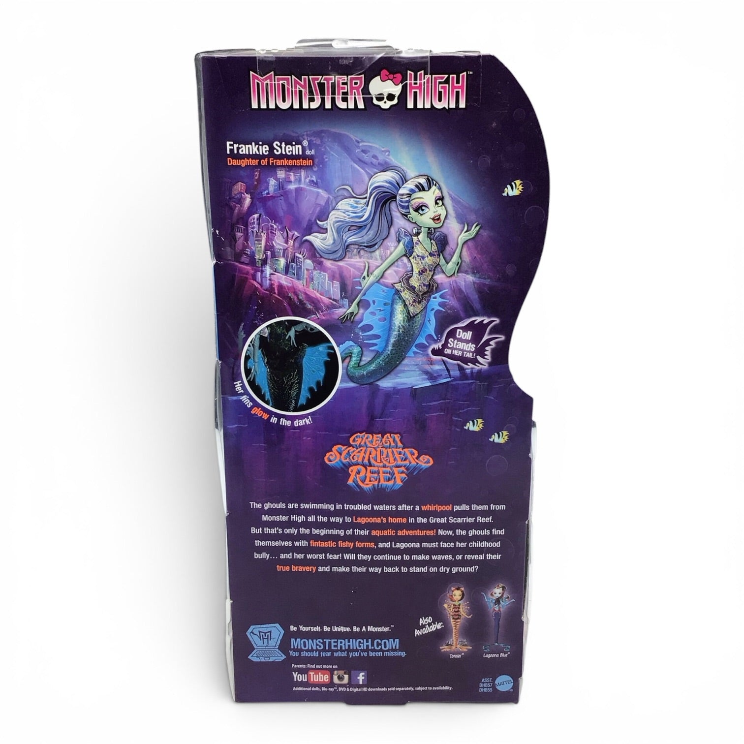 Monster High Great Scarier Reef Frankie Stein - New in Box