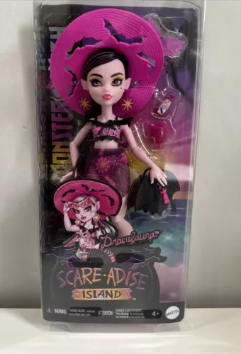 Monster High Scare-adise Island Draculaura Doll with Swimsuit