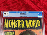 Monster World #4 CGC 9.0 Christopher Lee Interview