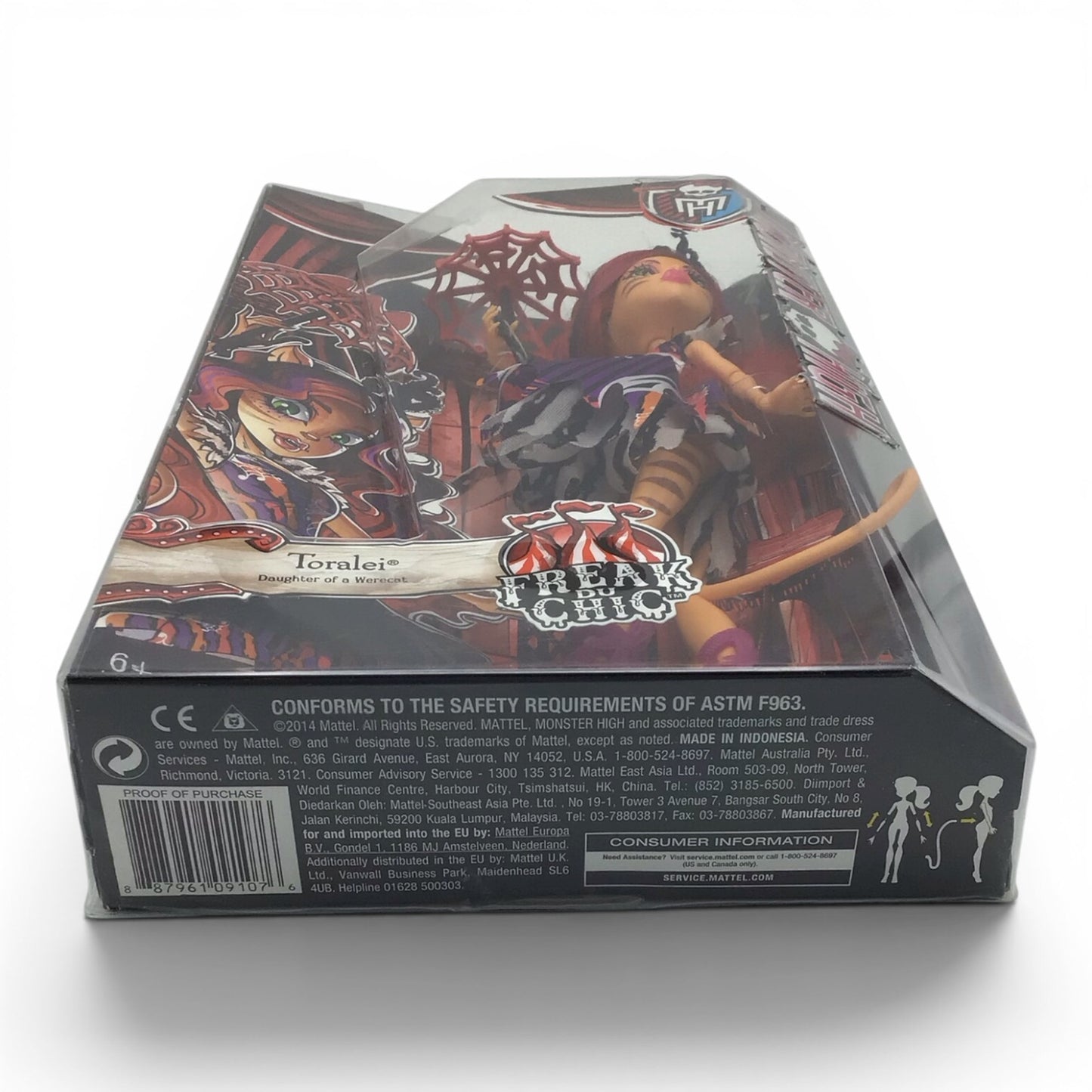 Monster high Freak Du Chic Toralei (2014) - NIB