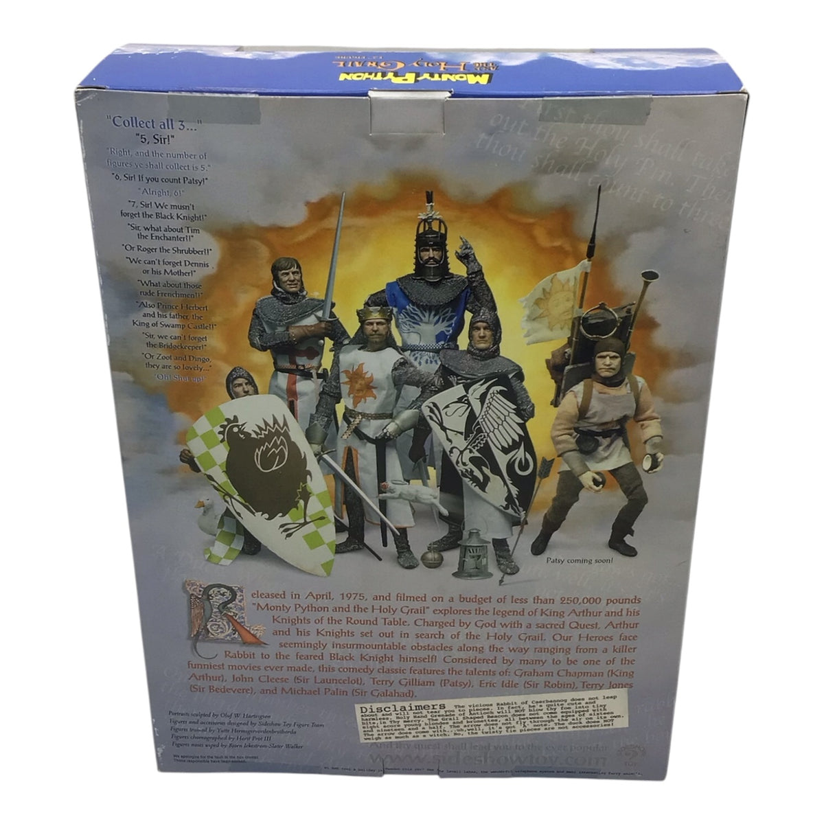 Monty Python & The Holy Grail Eric Idle as Sir Robin Action Figure