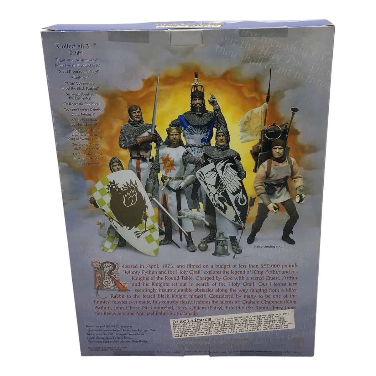 Monty Python & The Holy Grail Michael Palin as Sir Galahad Action Figure