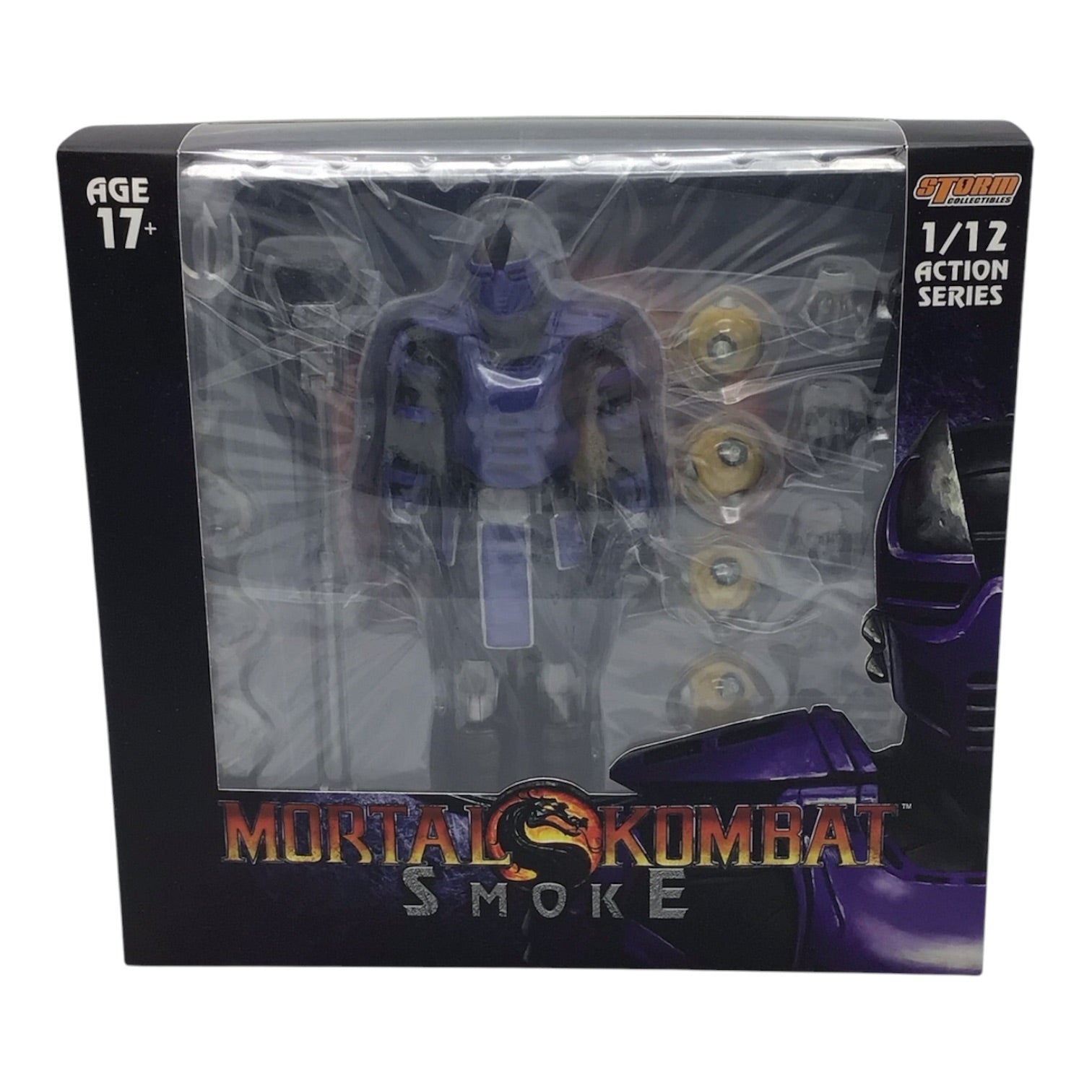 Mortal Kombat Smoke 1/12 Scale Action Figure - New in Box